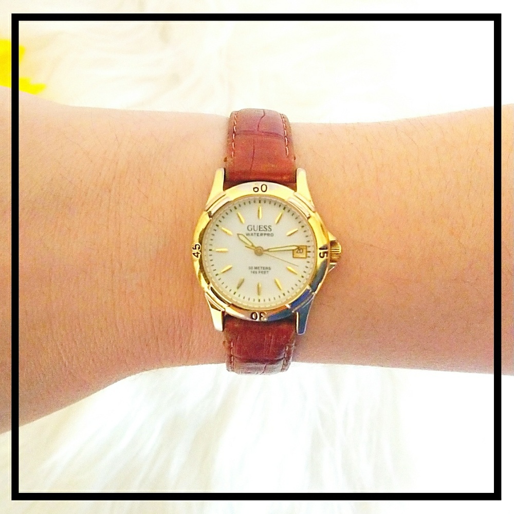 Vintage Women's Two Tone Guess Watch